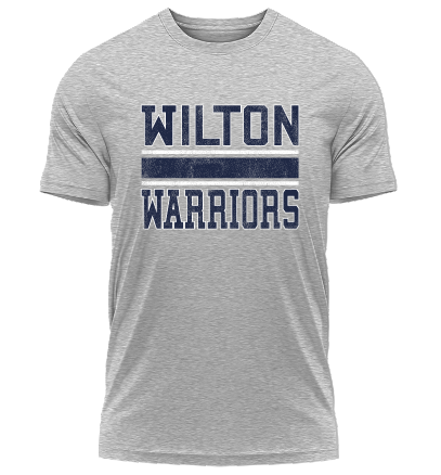 Wilton Warriors Hoodie with spear or new logo — HOMETOWN SPIRITWEAR