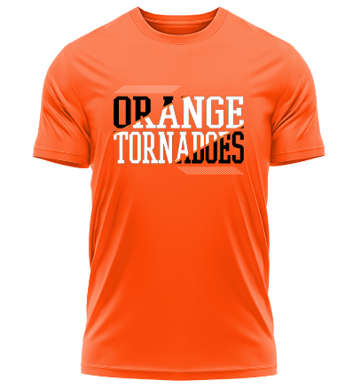NWT JUST DON Orange The Sound Football Jersey Hoodie Sweatshirt