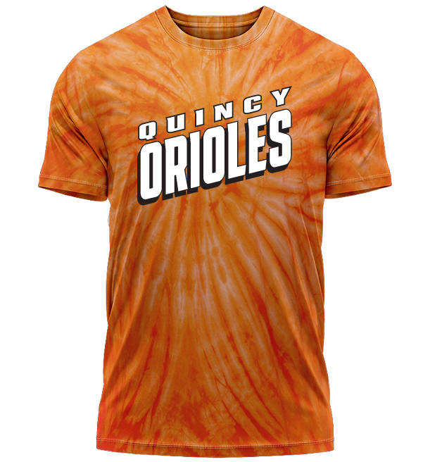 Baltimore Orioles Baseball Orange Yellow Tiedye Tshirt Size S