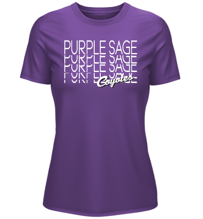 Columbus Scratch Kurzärmeliges T-shirt - Shirt - BillrichardsonShops -  Purple Sage