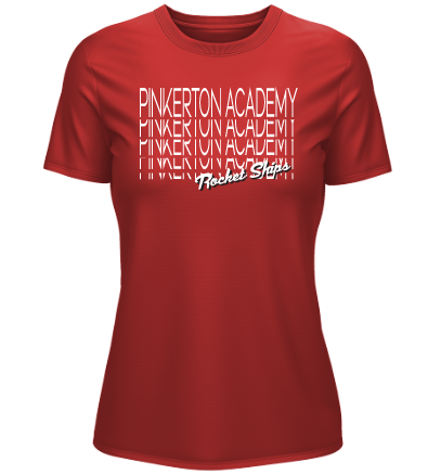  Womens Pinkerton Academy Astros V-Neck T-Shirt