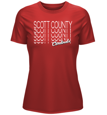  Scott County High School Cardinals Baseball Long Sleeve T-Shirt  : Clothing, Shoes & Jewelry