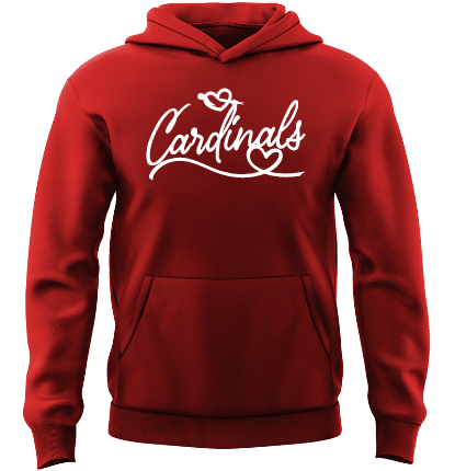 PA, Pocono Mountain East Cardinals - Youth Independent Trading Company Full  Zip Hoodie
